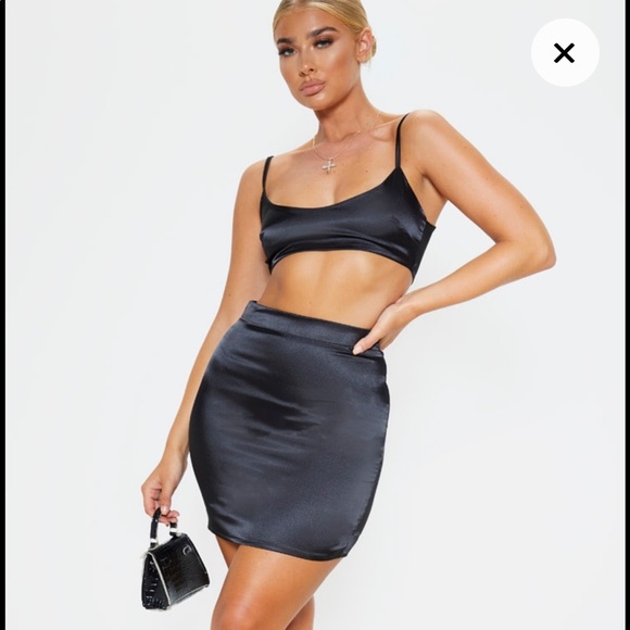 PrettyLittleThing Dresses & Skirts - Satin Mini Skirt